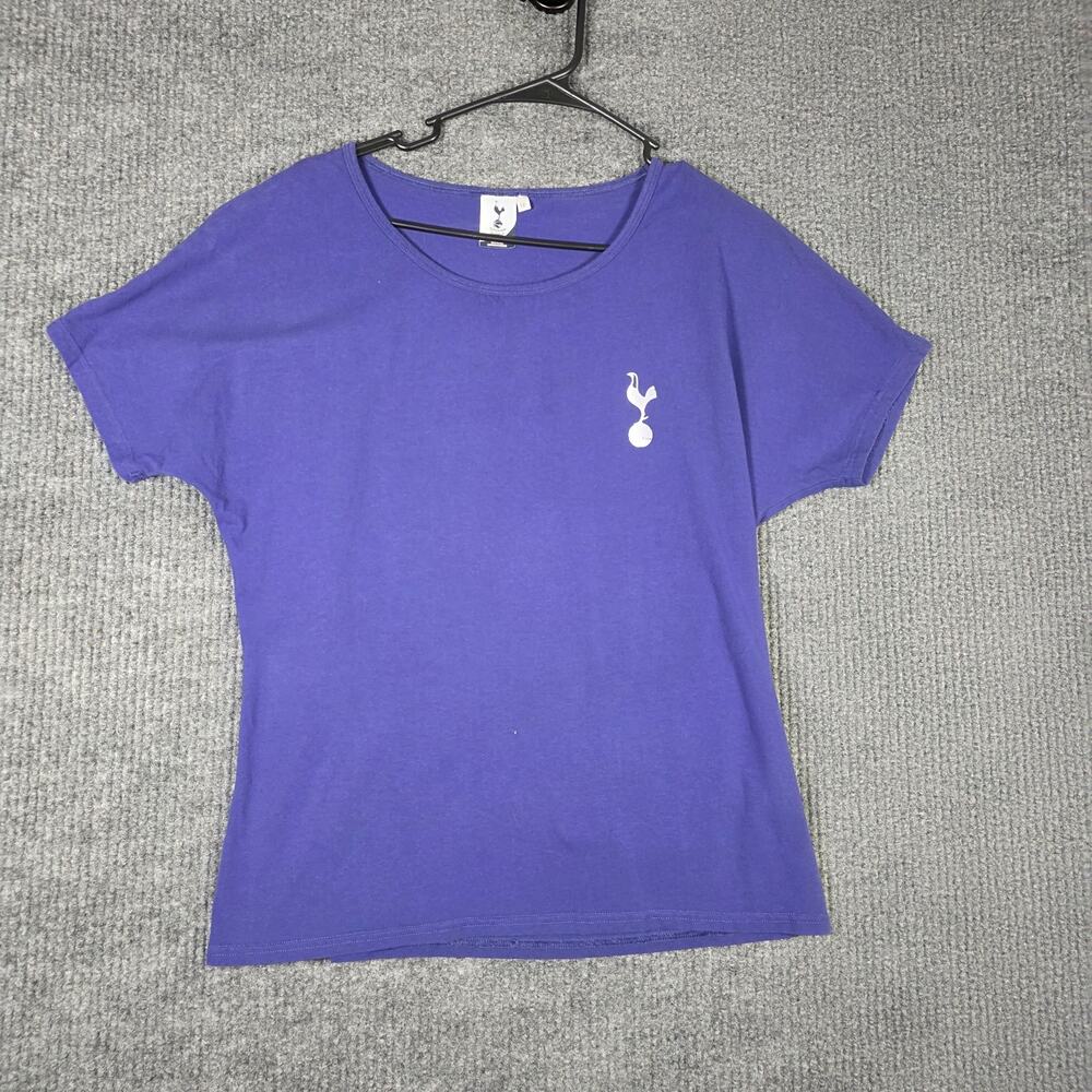 Tottenham Hotspur Tee Purple Soccer Shirt Youth 12 womens XS Spurs